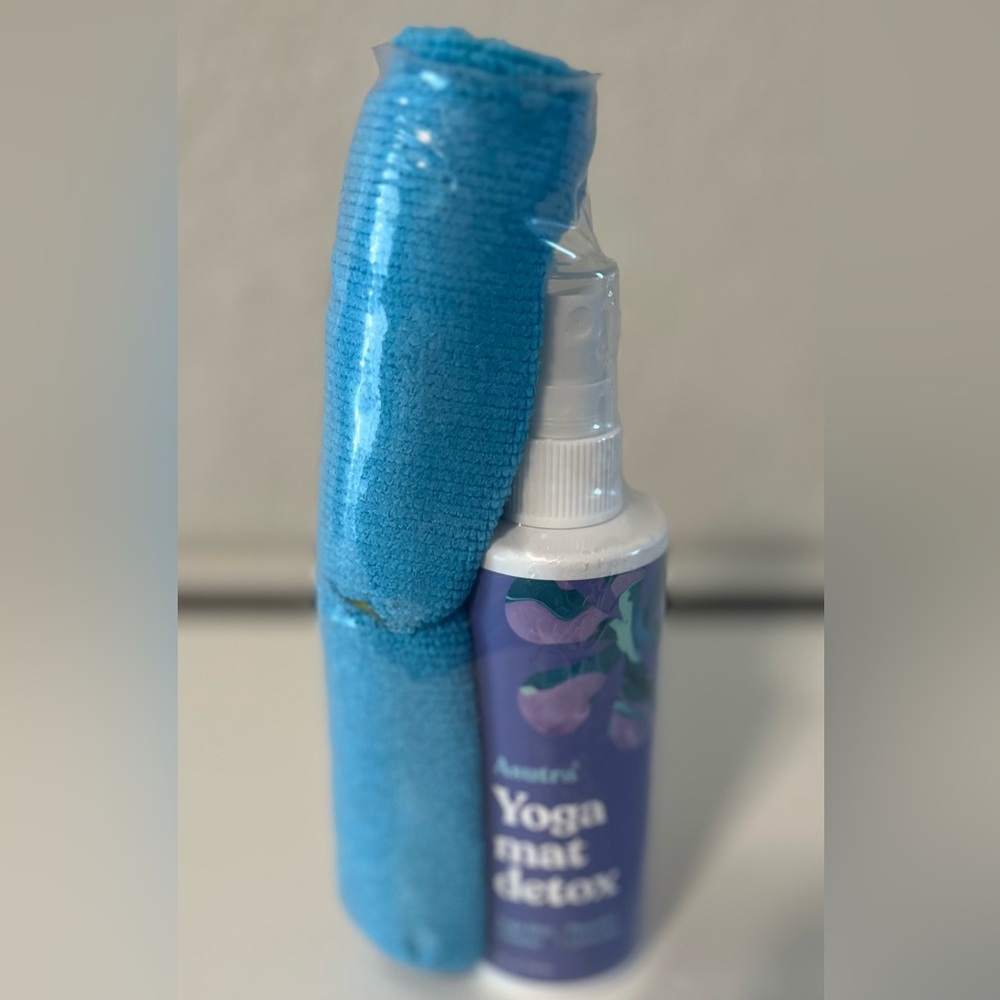 Yoga Mat Detox Spray and Towel Set